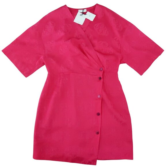 SANDRO Harpie wrap dress F 42 US 10 L NWT - Picture 4 of 8